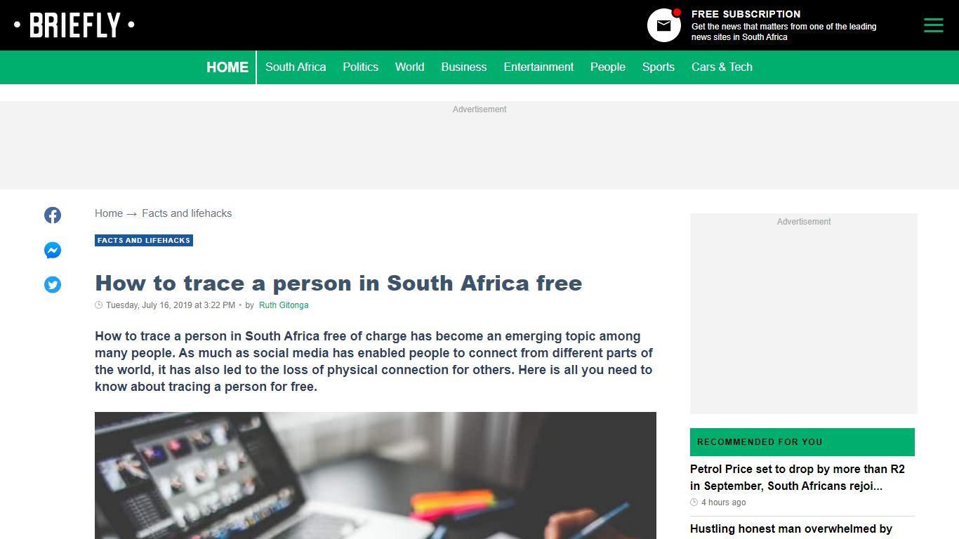 How to trace a person in South Africa free - Briefly.co.za